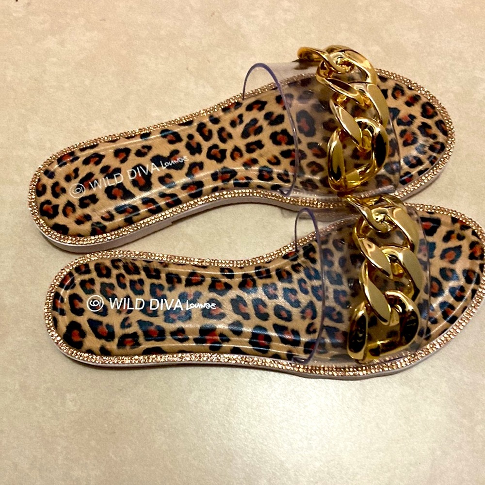 Leopard Sandals - Picture 4 of 4